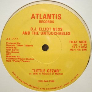 画像1: D.J. ELLIOT NESS AND THE UNTOUCHABLES / LITTLE CEZAR (1)