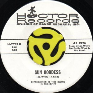 画像1: HOCTOR BAND / SUN GODDESS (45's) (1)