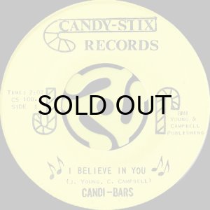 画像1: CANDI-BARS / I BELIEVE IN YOU b/w YOU'RE THE ONE (45's) (YELLOW) (1)