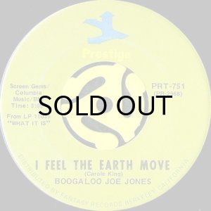 画像1: BOOGALOO JOE JONES / I FEEL THE EARTH MOVE b/w INSIDE JOB (45's) (1)