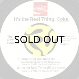 画像1: THE NEW SEEKERS / IT'S THE REAL THING. COKE. (45's) (1)