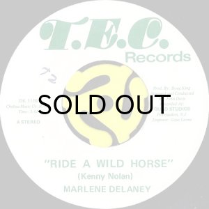 画像1: MARLENE DELANEY / RIDE A WILD HORSE (45's) (1)