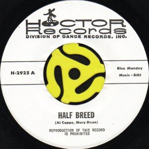 画像1: HOCTOR BAND / HALF BREED b/w I SHOT THE SHERIFF (45's) (1)