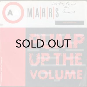 画像1: MARRS / PUMP UP THE VOLUME (45's) (PICTURE SLEEVE) (1)