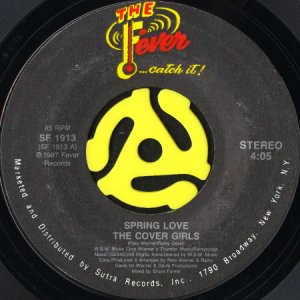 画像1: THE COVER GIRLS / SPRING LOVE (45's) (1)