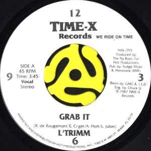 画像1: L'TRIMM / GRAB IT (45's) (1)