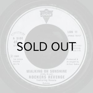 画像1: ROCKERS REVENGE feat. DONNIE CALVIN / WALKING ON SUNSHINE (45's) (1)