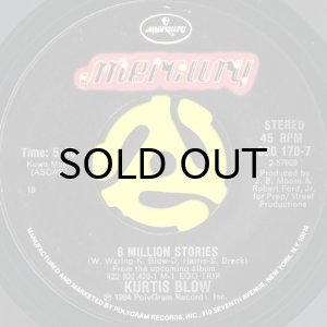 画像1: KURTIS BLOW / 8 MILLION STORIES b/w AJ SCRATCH (45's) (1)