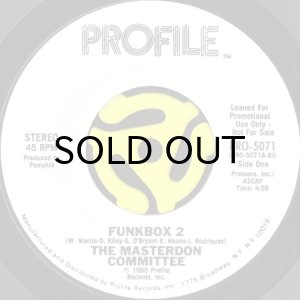 画像1: THE MASTERDON COMMITTEE / FUNKBOX 2 (45's) (WHITE PROMO) (1)