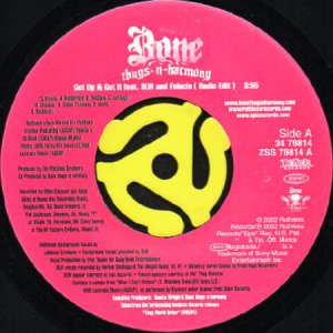 画像1: BONE THUGS-N-HARMONY feat. 3LW / GET UP & GET IT (45's) (1)