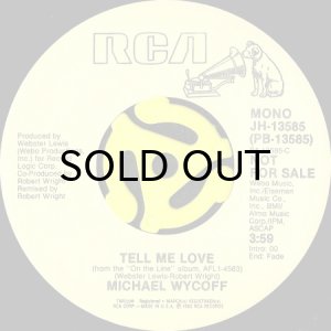 画像1: MICHAEL WYCOFF / TELL ME LOVE (45's) (PROMO) (1)