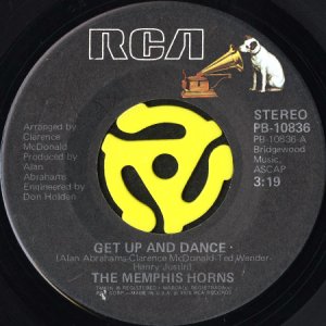 画像1: THE MEMPHIS HORNS / GET UP AND DANCE (45's) (1)