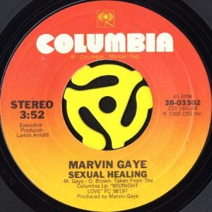 画像1: MARVIN GAYE / SEXUAL HEALING (45's) (1)