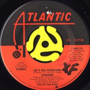 画像1: CHANGE / LET'S GO TOGETHER (45's) (1)