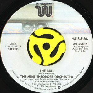 画像1: THE MIKE THEODORE ORCHESTRA / THE BULL (45's) (PROMO) (1)