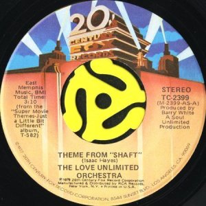 画像1: THE LOVE UNLIMITED ORCHESTRA / THEME FROM "SHAFT" (45's) (1)