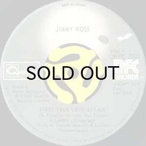 画像1: JIMMY ROSS / FIRST TRUE LOVE AFFAIR (45's) (1)