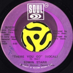 画像1: EDWIN STARR / THERE YOU GO (45's) (1)