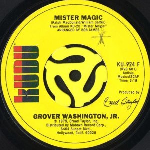 画像1: GROVER WASHINGTON, JR. / MISTER MAGIC b/w BLACK FROST (45's) (1)