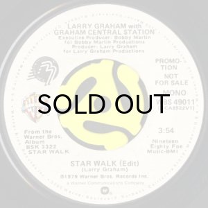 画像1: LARRY GRAHAM WITH GRAHAM CENTRAL STATION / STAR WALK (45's) (PROMO) (1)