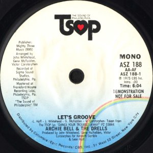 画像1: ARCHIE BELL & THE DRELLS / LET'S GROOVE (SPECIAL DISCO MIX) (45's) (PROMO) (1)