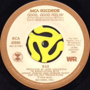 画像1: WAR / GOOD, GOOD FEELIN' (45's) (1)