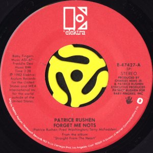 画像1: PATRICE RUSHEN / FORGET ME NOTS (45's) (1)