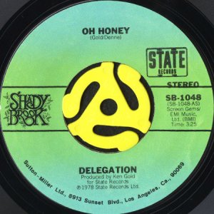 画像1: DELEGATION / OH HONEY (45's) (1)