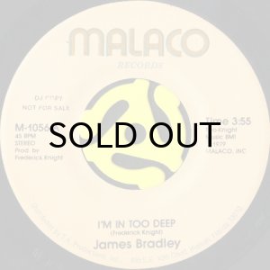 画像1: JAMES BRADLEY / I'M IN TOO DEEP (45's) (PROMO) (1)