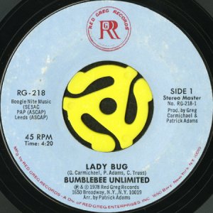 画像1: BUMBLEBEE UNLIMITED / LADY BUG (45's) (RED GREG) (1)