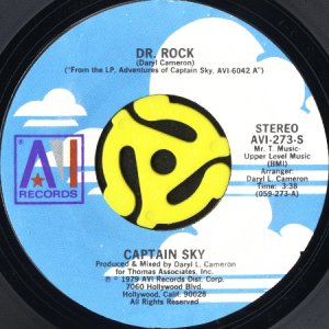 画像1: CAPTAIN SKY / DR. ROCK b/w SATURDAY NIGHT MOVE-EASE (45's) (1)