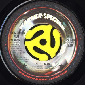 画像1: CALHOON / SOUL MAN (45's) (PROMO) (1)