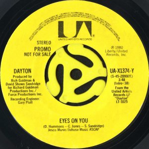 画像1: DAYTON / EYES ON YOU (45's) (PROMO) (1)