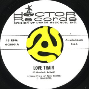 画像1: HOCTOR BAND / LOVE TRAIN b/w YOU'RE SO VAIN (45's) (1)