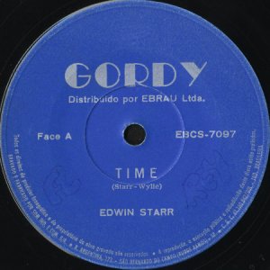 画像1: EDWIN STARR / TIME b/w RUNNING BACK AND FORTH (45's) (BRA) (1)