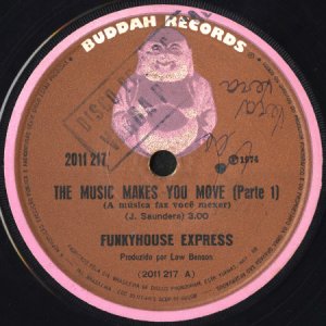 画像1: FUNKHOUSE EXPRESS / MUSIC MAKES YOU MOVE (45's) (BRA) (1)