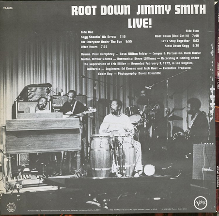 JIMMY SMITH / ROOT DOWN LIVE! - Breakwell Records