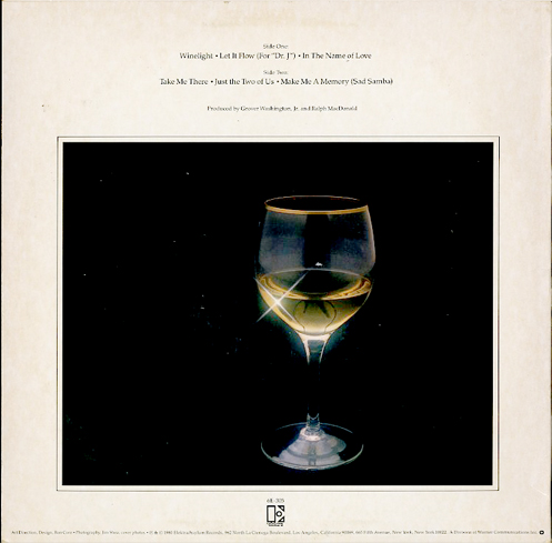 GROVER WASHINGTON JR. / WINELIGHT - Breakwell Records