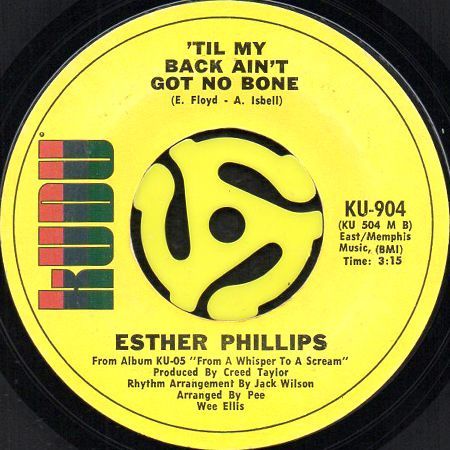 ESTHER PHILLIPS / HOME IS WHERE THE HATRED IS (45's) - Breakwell Records