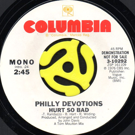 オファー philly devotions hurt so bad レコード