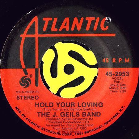 THE J. GEILS BAND / GIVE IT TO ME (LONG VERSION) (45's