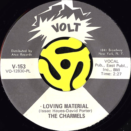 THE CHARMELS / I'LL GLADLY TAKE YOU BACK b/w LOVING MATERIAL (45's