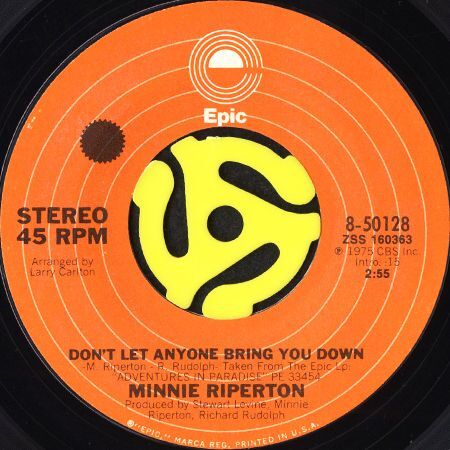 MINNIE RIPERTON / INSIDE MY LOVE (45's) - Breakwell Records