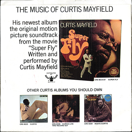 CURTIS MAYFIELD / SUPERFLY - LOVE TO KEEP YOU IN MY MIND (45's