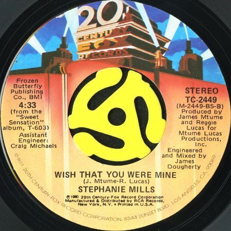 STEPHANIE MILLS / SWEET SENSATION (45's)